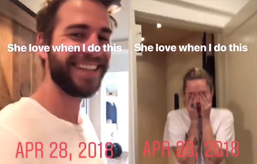 Miley Cyrus, Liam Hemsworth, Prank, 2018